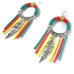 Hand made chandelier earrings